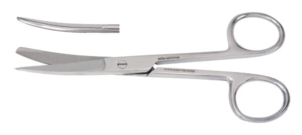 Operating Scissors 6-1/2 Curved Sharp/Blunt