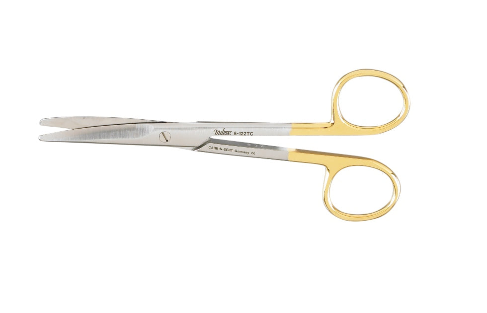 Mayo Dissecting Scissors 5-3/4 Tc Curved Beveled
