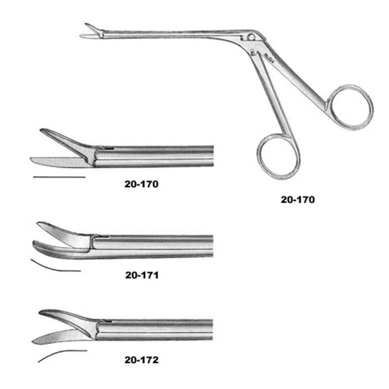 Nasal Scissors 4-1/2 Shaft Blades 13.5Mm Straight
