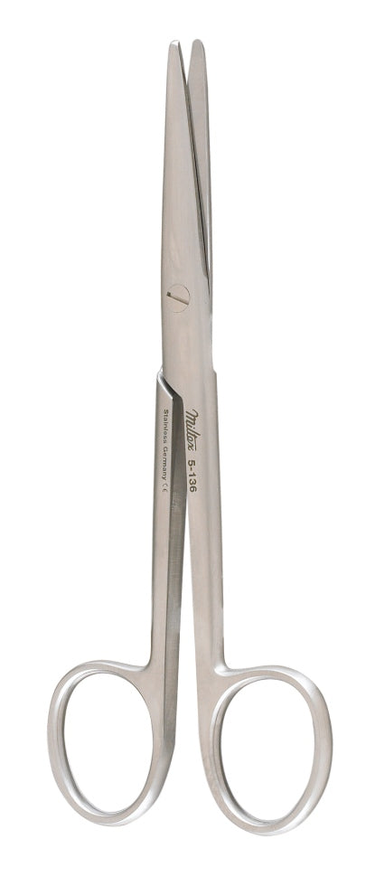 Mayo Dissecting Scs 5-3/4 Straight Rounded Blades