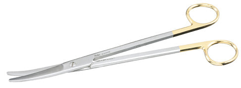 Parametrium Scissors 10-1/2 Tc Slightly Curved