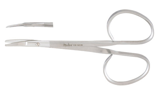 Iris Utility Scissors 3-7/8 Cvd Blunt Ribbon Type