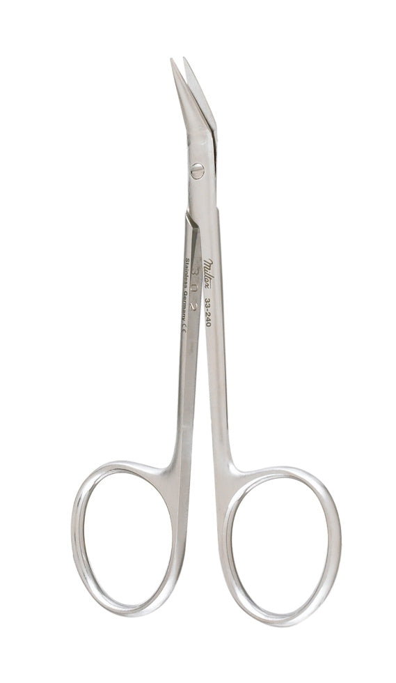 Biro Dermal Naevus Scissors 4 Angled Sharp