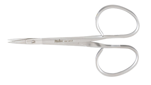 Iris Scissors 3-3/4Str 18.5Mm BladesRibbon Type