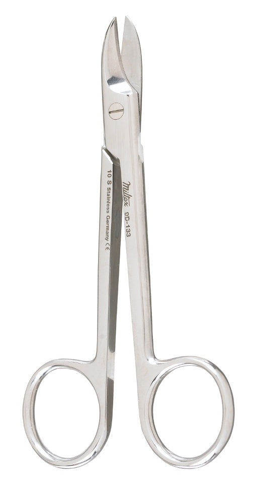 Wire Cutting Scissors 4-3/8 Straight Smooth Blades