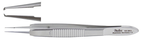 Castroviejo Suture Fcps 4- 1X2 Teeth- 0.35Mm Tip