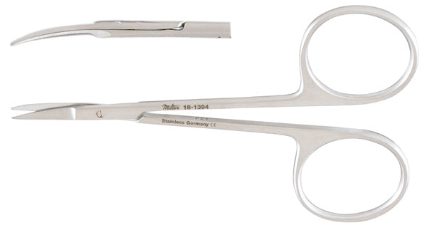 Bonn Iris Scissors 3-1/2- Curved- 21.5Mm Blades
