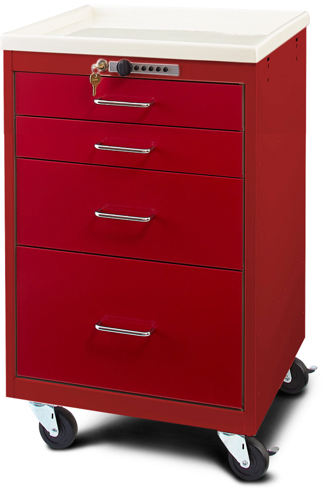 MPD 4 Drawer Emergency Mini Cart