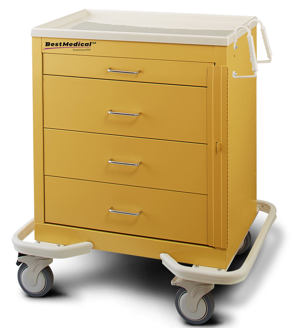 MPD 4 Drawer Isolation Cart - 39.75"H