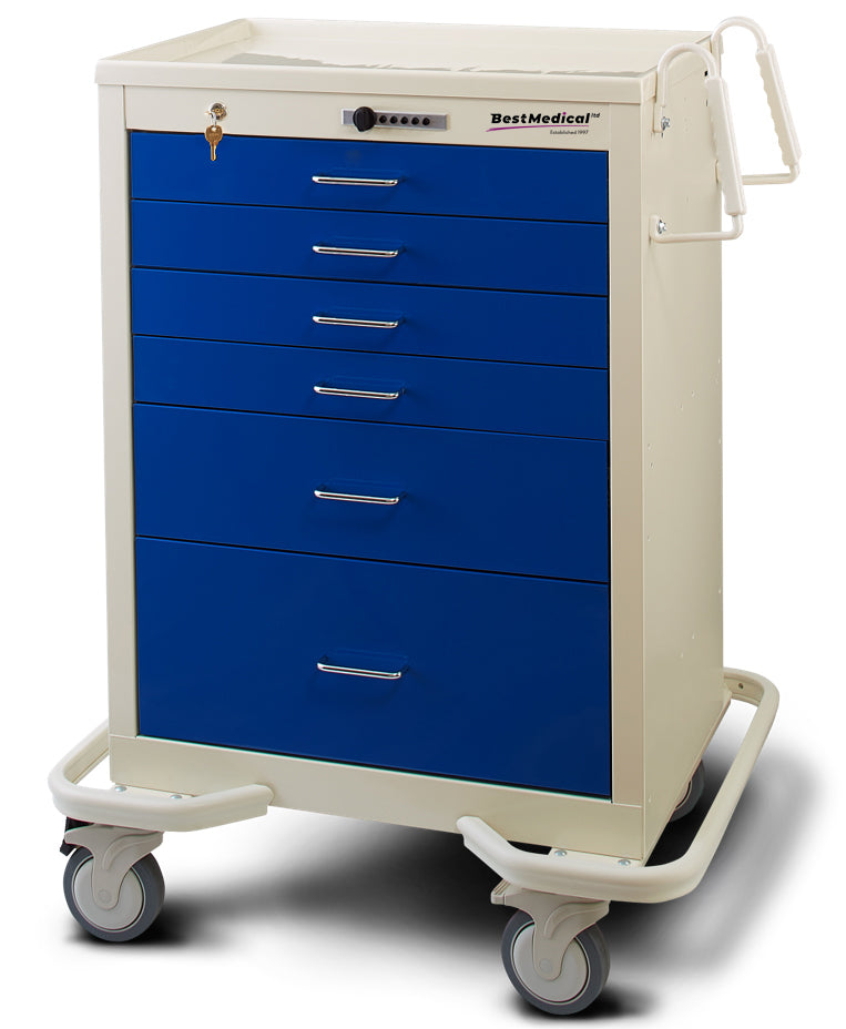 MPD 6 Drawers Anesthesia Cart