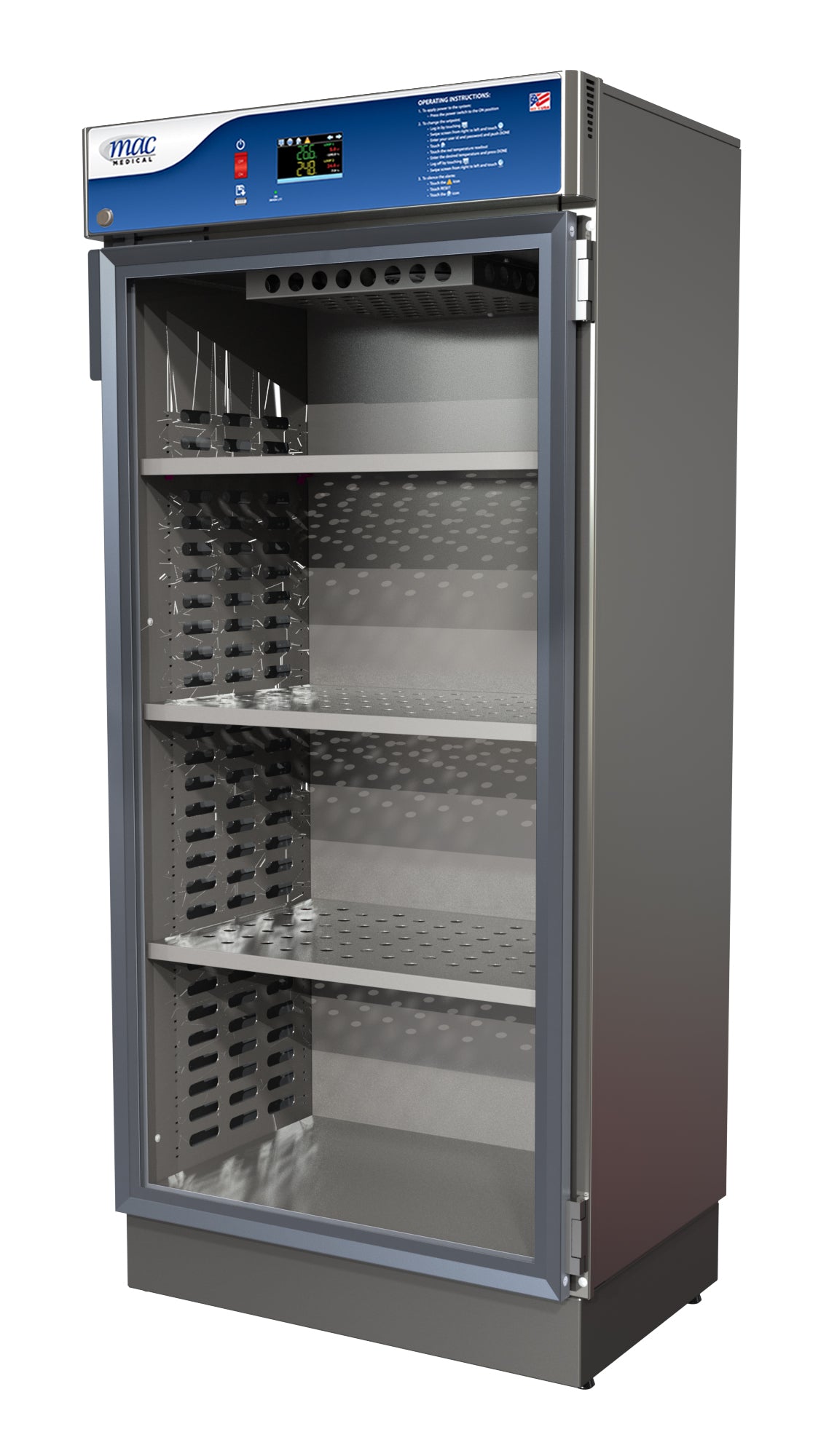 Touch Screen Single Chamber Blanket & Fluid Warming Cabinet