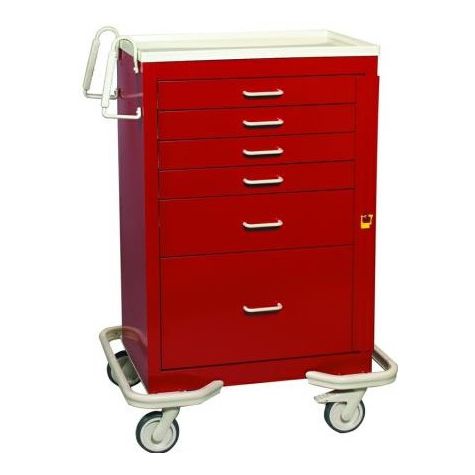 MPD 6 Drawer Emergency Crash Cart