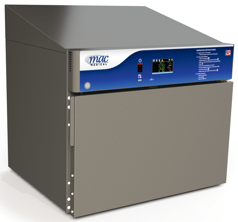 Sloping Top. Optional Feature: Stainless Steel Doors. Shown on Single Chamber Warming Cabinet