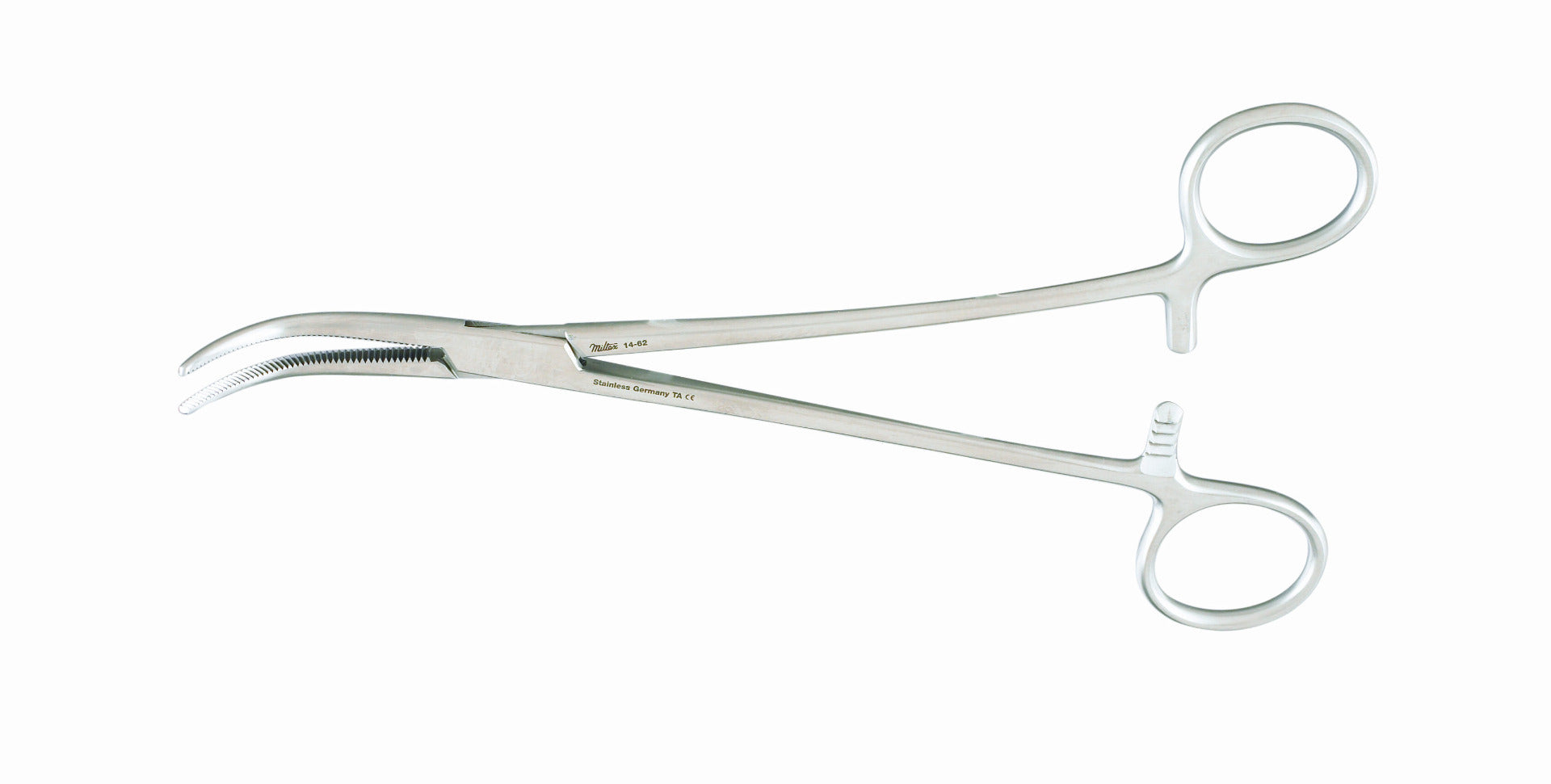 Miltex Malik Cystic Duct Catheter Clamp 8-1/4, 4X4 Teeth