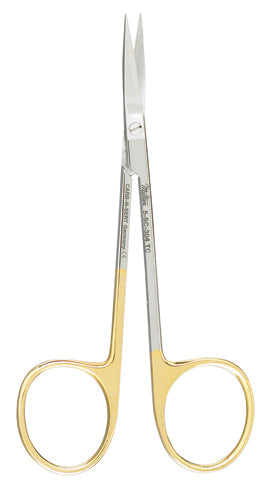 Miltex Iris Scissors 4-5/8, Supercut, Tc, Str,Sharp