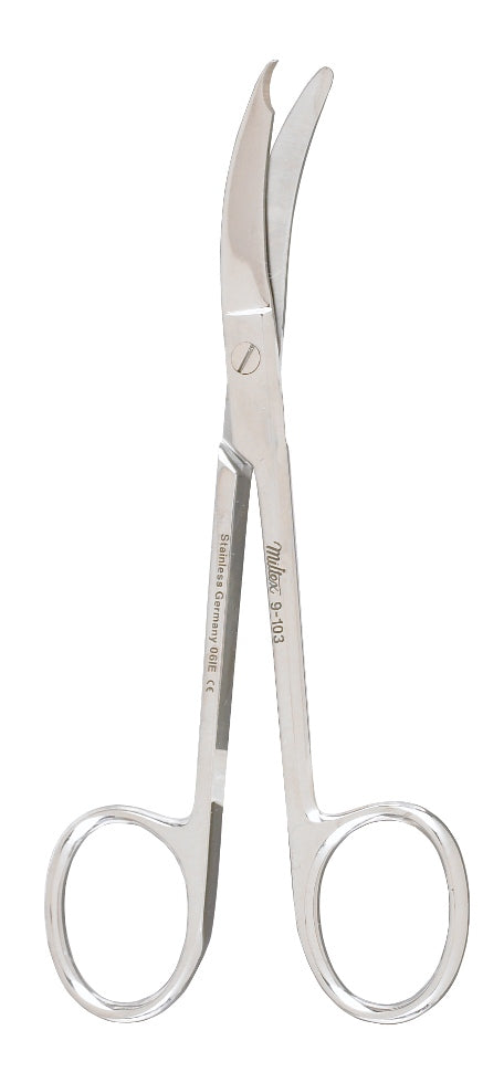 Northbent Stitch Scissors 4-3/4 Cvd Light Pattern