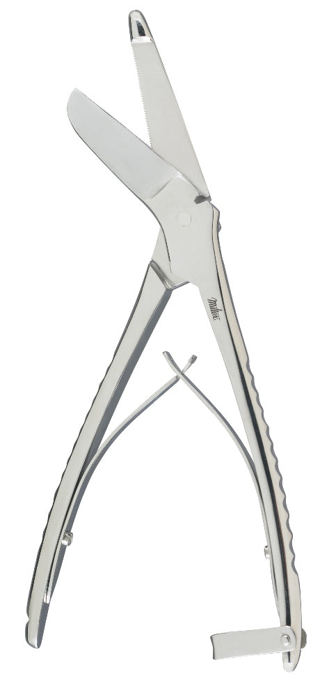Miltex First Aid Utility Scissors,8-1/4,Wire Cutter/Serrated Blade