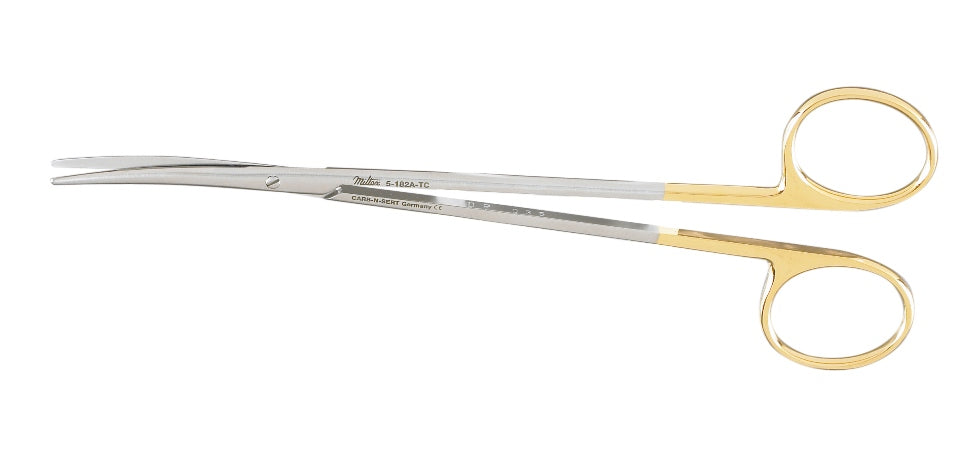 Miltex Metzenbaum Scissors 7, Tc, Delicate,Curved,Blunt