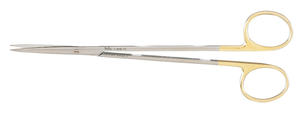 Miltex Metzenbaum Scissors 7, Tc, Delicate,Straight,Sharp