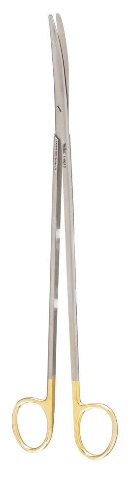 Miltex Metzenbaum Scissors 11-1/4, Tc, Curved, Blunt