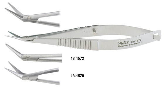 Miltex Castroviejo Corneal Scissors 3-3/4,12Mm Blade,Ang,Sharp