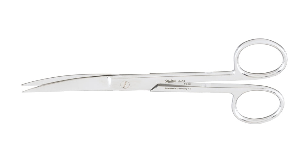 Miltex Operating Scissors 6, Standard,Curved,Sharp-Sharp