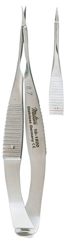 Miltex Vannas Capsulotomy Scissors 3-1/4, Straight, Sharp