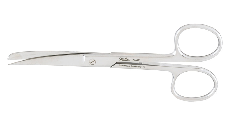 Miltex Operating Scissors 4-3/4, Curved, Sharp-Blunt