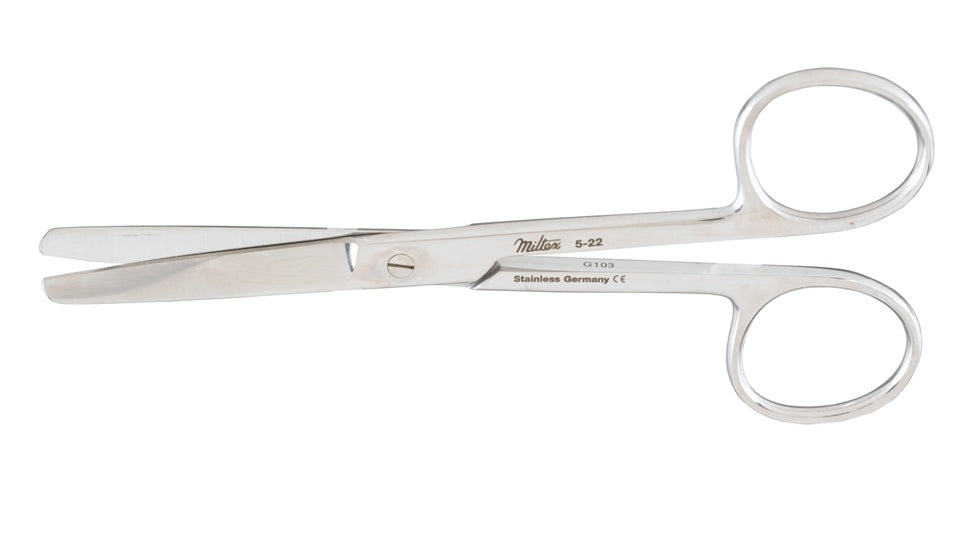 Miltex Operating Scissors 4-3/4, Straight, Blunt-Blunt
