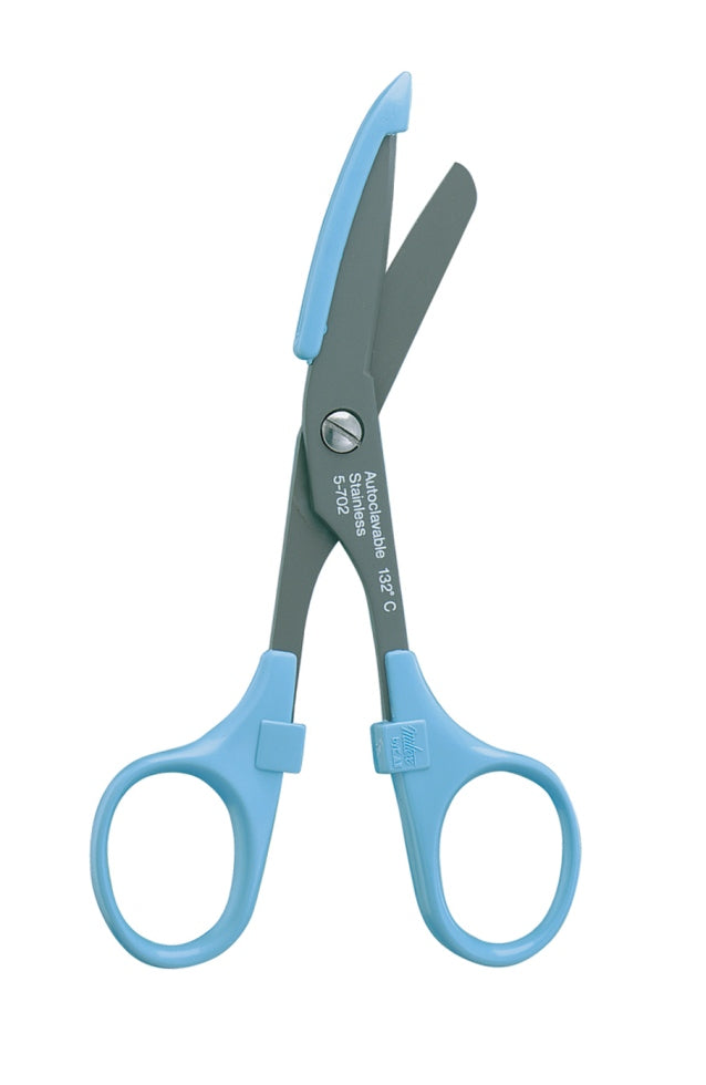 Miltex Nurse'S Bandage Scissors, 5-5/8, Blue