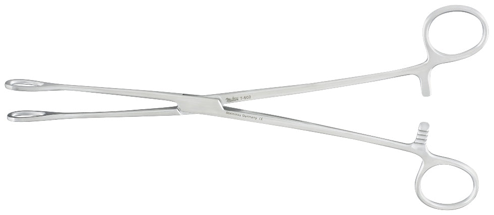 Miltex Foerster Sponge Forceps, 9-3/4, Str, Smooth Jaws