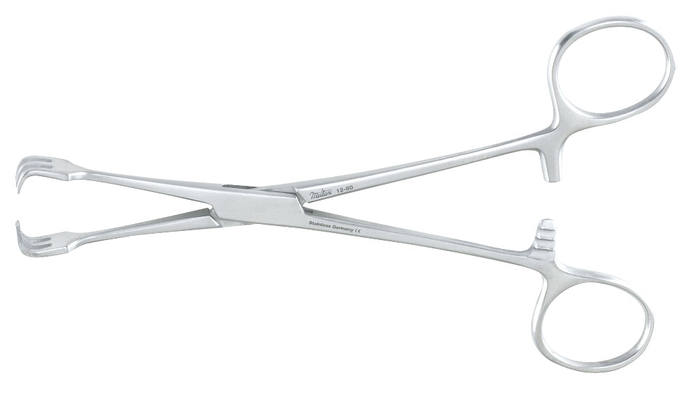 Miltex Lahey Traction Forceps, 6-1/4, 3 X 3 Teeth