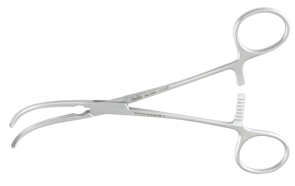 Miltex Debakey Peripheral Vascular Clamp 6-1/4 Curved