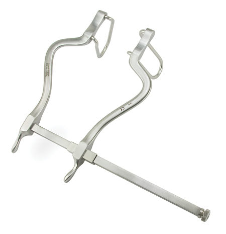 Miltex Gosset Retractor,5-1/2 Spread,Fene Blds,2-5/8 Deep