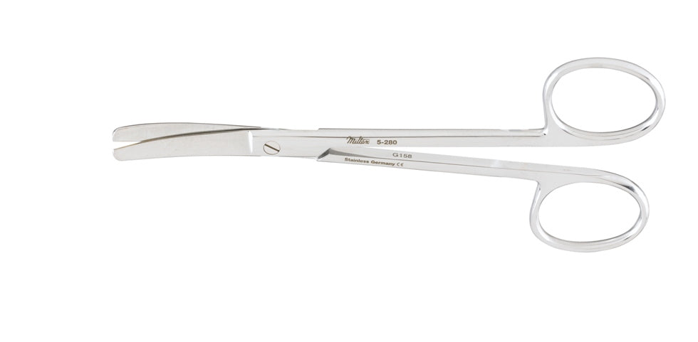 Miltex Wagner Plastic Surgery Scissors 4-3/4, Curved, Blunt