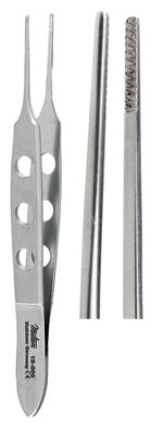 Bishop-Harmon Dressing Fcps 3-1/2Serr0.45Mm Tips