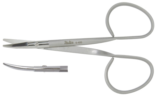 Miltex Utility Scissors 3-7/8, Cvd Blunt Tips,Ribbon Type