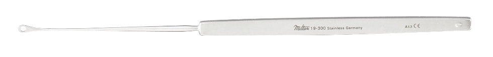 Miltex Shapleigh Ear Curette 6, Serrated, Small Loop