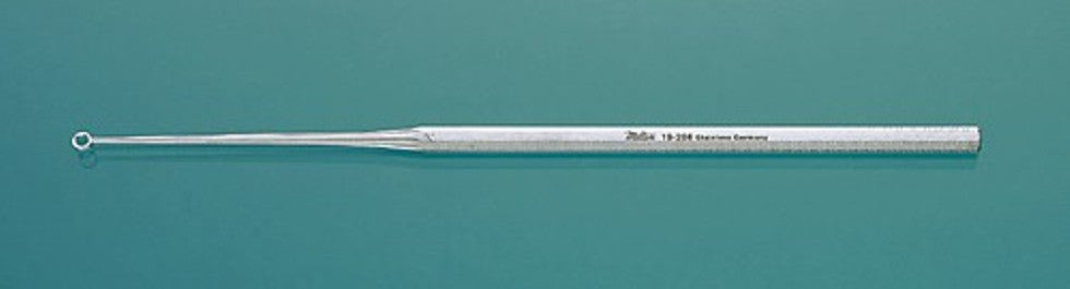 Miltex Buck Ear Curette 6-3/4, Straight, Blunt, Size 2
