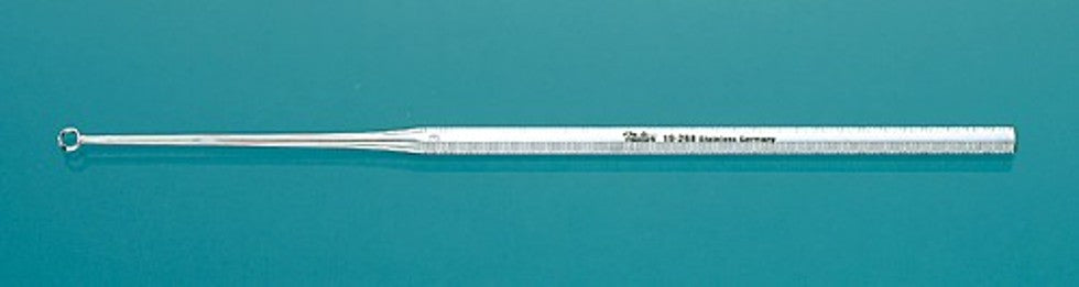 Miltex Buck Ear Curette 6-3/4, Straight, Sharp, Size 3