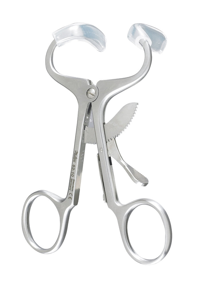 Molt Mouth Gag PediatricFittedW/Silicone Tubing