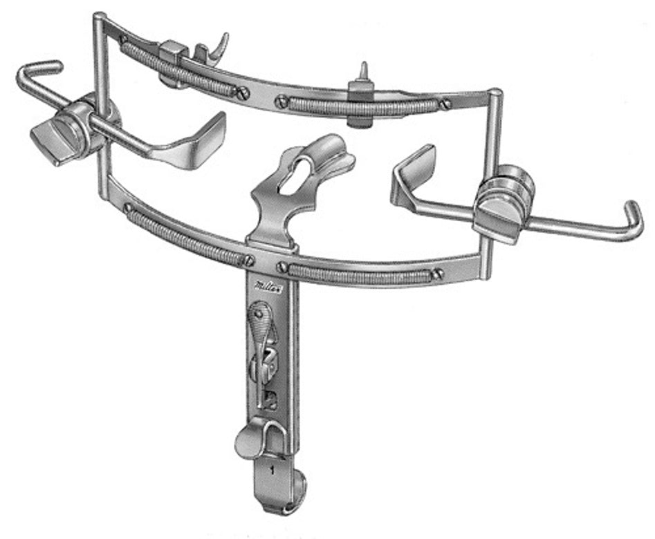 Miltex Dingman Mouth Gag Set, Includes 3 Tongue Blades