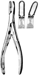 Miltex Adson Rongeur 8-1/4, Curved, 8.2Mm Bite