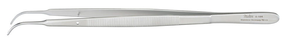 Gerald Dressing Forceps 7 Curved Serrated