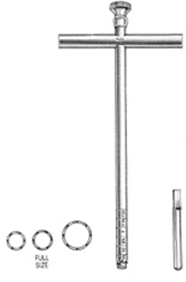 Michele Trephine 6 Shaft  3/16 Diameter
