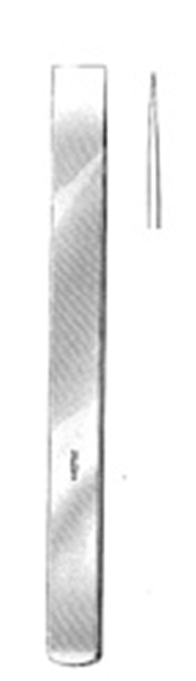 Miltex Swiss Pattern Osteotome 5, Straight, 18Mm Wide