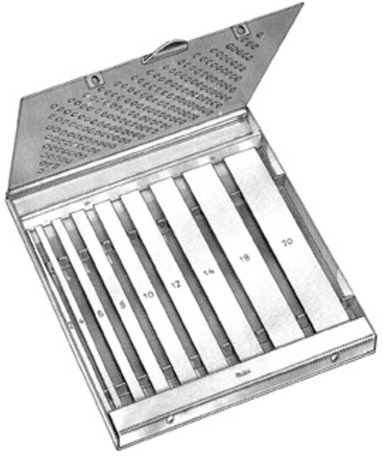 Miltex Osteotome Storage Case, Holds 9