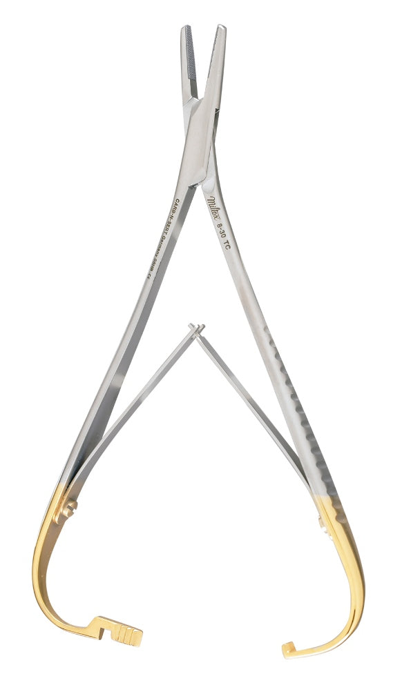 Mathieu Needle Holder 6-3/4 Serrated JawsTc