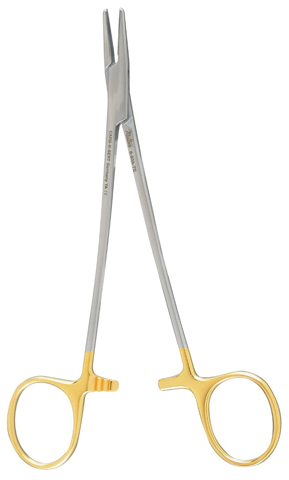 Crile-Wood Needle Holder 6 Tc Straight Smooth