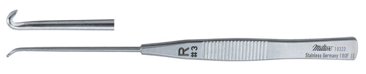 Miltex Mueller-Style Phlebectomy Hook, 5, Right, Size #3